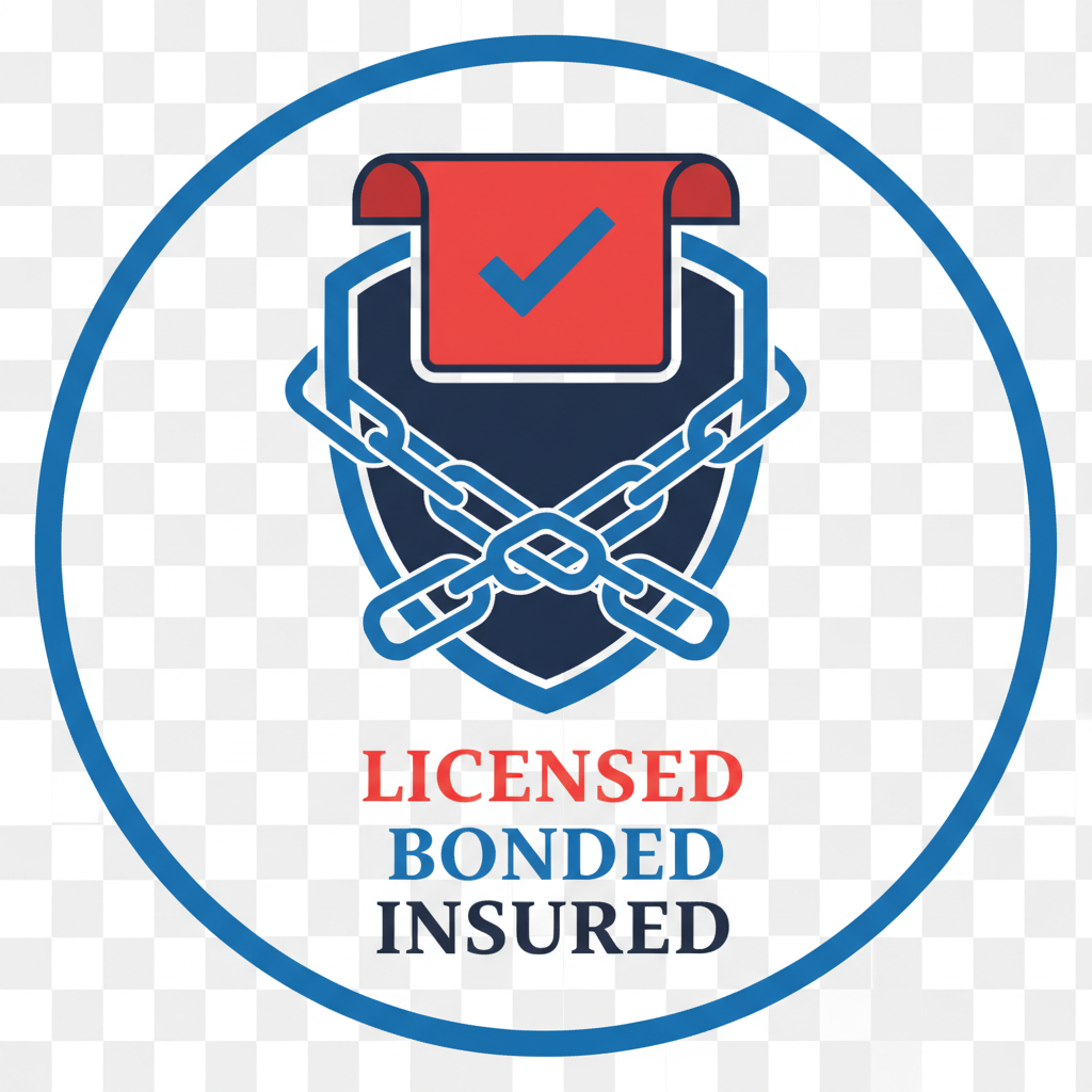 Licensed, Bonded, Insured